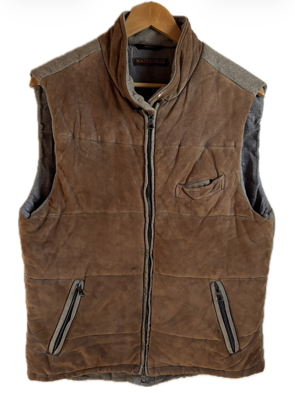 Waterville Italian Suede Vest